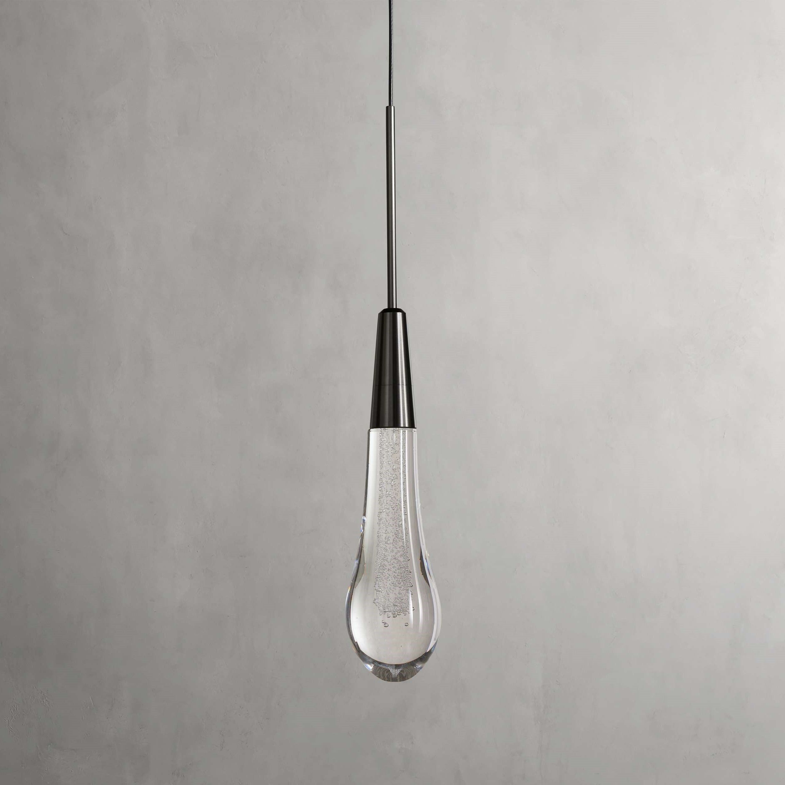 Soltaire Modern Glass Pendant Lamp, Kitchen Island Pendant Light Pendant Lamp Kevin Studio Inc Black  