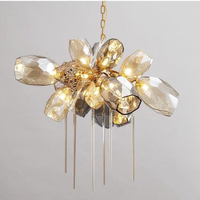 Contemporary Artistic Creative Glass Chandelier for Dining Table Chandeliers Kevinstudiolives   