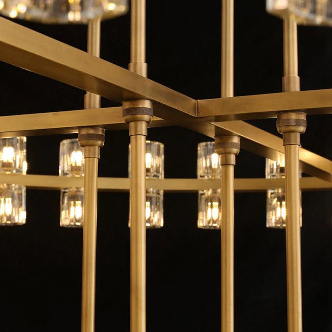 Aminda Modern Round 3-tier Crystal Chandelier For Living Room 60″,148-Lights chandelier Kevin Studio Inc   