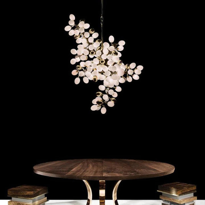 Kevin Luxury Escamoles Vertical Grape Chandelier chandelier for bedroom,chandelier for dining room,chandelier for stairways,chandelier for foyer,chandelier for bathrooms,chandelier for living room Kevinstudiolives   