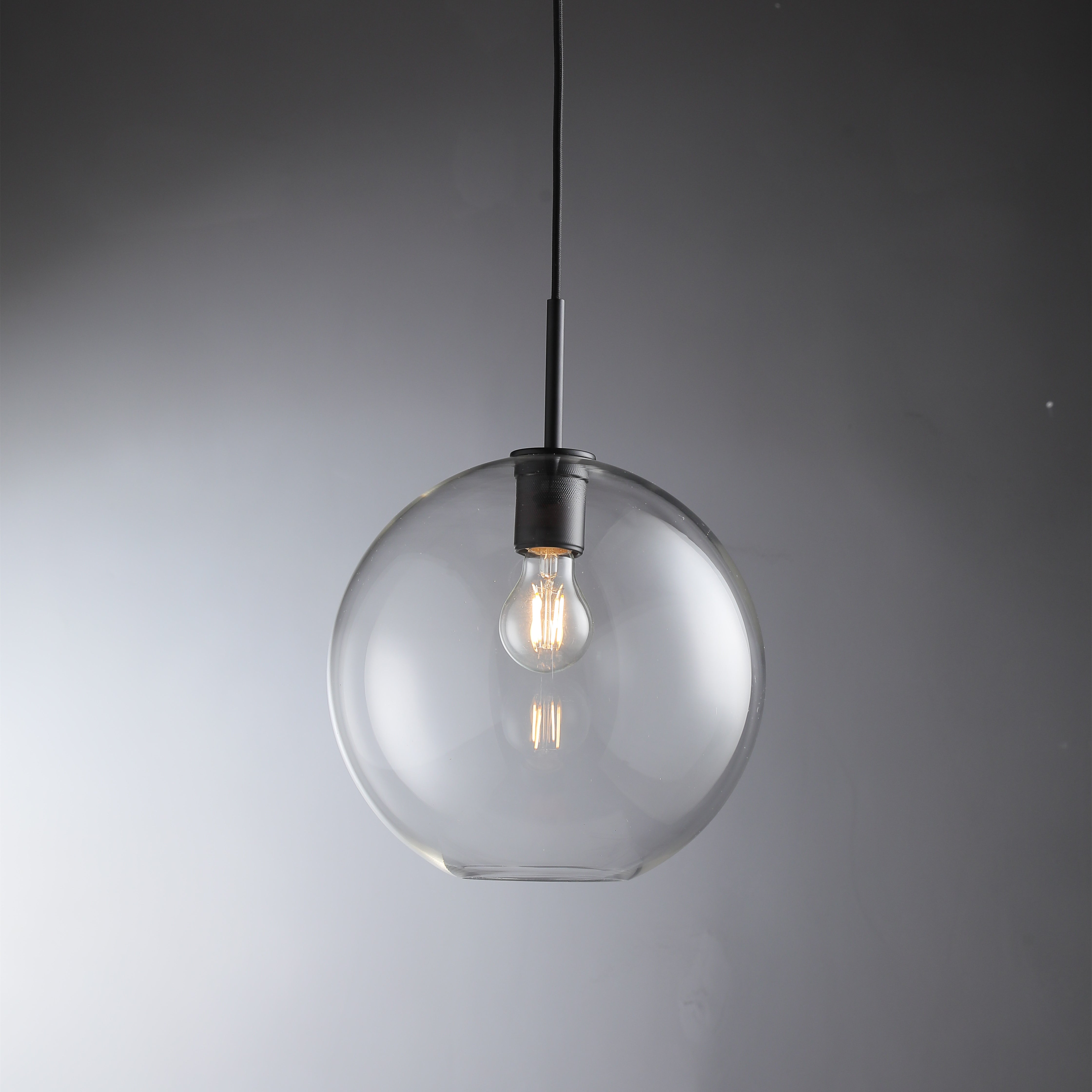 Mira Modern Sphere Shade Pendant Light 8'', 11'', 14'' Pendant Light Kevin Studio Inc 8'' Bronze 