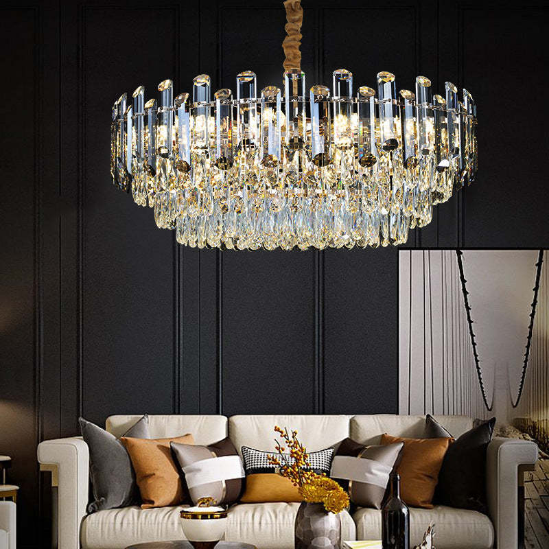 Serenity Modern Crystal Chandelier Light Luxury For Living Room, Bedroom Chandeliers Kevin Studio Inc   